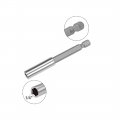 Uxcell Extension Extend Socket Drill Bit Holder Magnetic Hex Screwdriver Power Tools 3-inch Length 1 4inch-hexagon