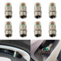 Universal Car Wheel Tire Valve Caps Auto Stem Pressure Guage Cap Sensor Monitoring Indicators Alert Diagnostic Tools