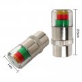 Universal Car Wheel Tire Valve Caps Auto Stem Pressure Guage Cap Sensor Monitoring Indicators Alert Diagnostic Tools