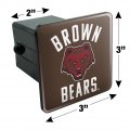 Brown University Bears Logo Tow Trailer Hitch Cover Plug Insert