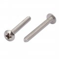 Uxcell M3 X 25mm 316 Stainless Steel Truss Phillips Head Machine Screws 15pcs