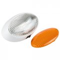 Lumitronics Rv 12v Led Oval Porch Utility Light With On Off Switch Clear Amber Lenses For Motorhomes Campers Trailers 5th 