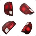 Left Side Rear Brake Tail Light Assembly Replacement For Ridgeline 2017 2023 Part Number 33550t6za02 Red And Clear Plastic Lens