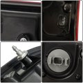 Left Side Rear Brake Tail Light Assembly Replacement For Ridgeline 2017 2023 Part Number 33550t6za02 Red And Clear Plastic Lens