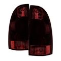 Xtune Alt-jh-tta05-oe-rsm Tail Light Toyota Tacoma 05-08 Dont Fit Built After 04 2008 Production Date Style S Red Smoked 