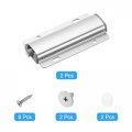 Uxcell 2pack Push To Open Door Latch Aluminum Alloy Magnetic Latches For Hidden Cabinets Rv Drawers Kitchen Cupboard Silver