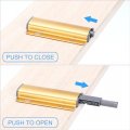 Uxcell 2pack Push To Open Door Latch Aluminum Alloy Magnetic Latches For Hidden Cabinets Rv Drawers Kitchen Cupboard Silver
