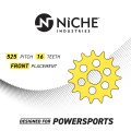 Drive Sprocket Chain Combo For Bmw F800gs Front 16 Rear 42 Tooth 525 O Ring 116 Links