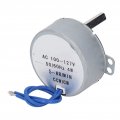 Synchronous Motor Ac 100a 127v 5a 6rpm 4w Cw Ccw Synchron 28mm Length 6 5mm Diameter Shaft For Electric Variable Analog