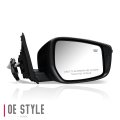 Auto Dynasty Ni1321298 Factory Style Passenger Right Side Mirror Manual Folding Power Adjust Heated Glass Turn Signal Blind