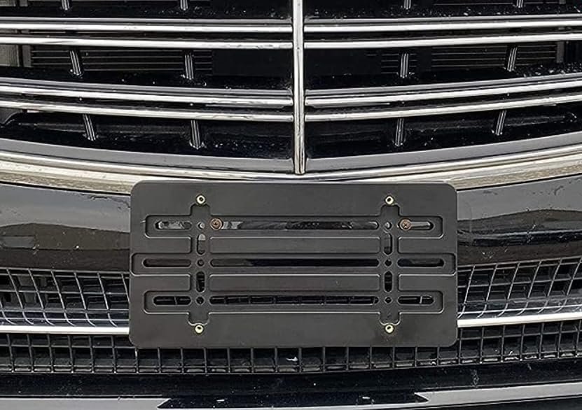 Front Bumper License Plate Tag Holder Mount Mounting Relocator Adapter Kit Bracket For Maybach All Models Quantity Discount 9