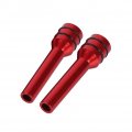 Door Lock Knob Fydun 2pcs Universal Car Truck Aluminum Interior Pins Cover Red