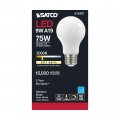 Satco 6 Pack Dimmable Led Filament Lamps S12427 High Lumens 11 Watt A19 Soft White Medium Base 3000k 90 Cri 120 Volt For Use At