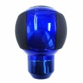 Bashineng 5 Speed Leather Shift Knob Shifting Lever Gear Stick Handle Shifter Transmissions Fit Most Manual Cars Truck Suv 