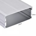 100mm X 97mm 40mm Aluminum Electrical Project Case For Audio Amplifier Silver