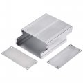100mm X 97mm 40mm Aluminum Electrical Project Case For Audio Amplifier Silver