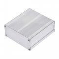 100mm X 97mm 40mm Aluminum Electrical Project Case For Audio Amplifier Silver 