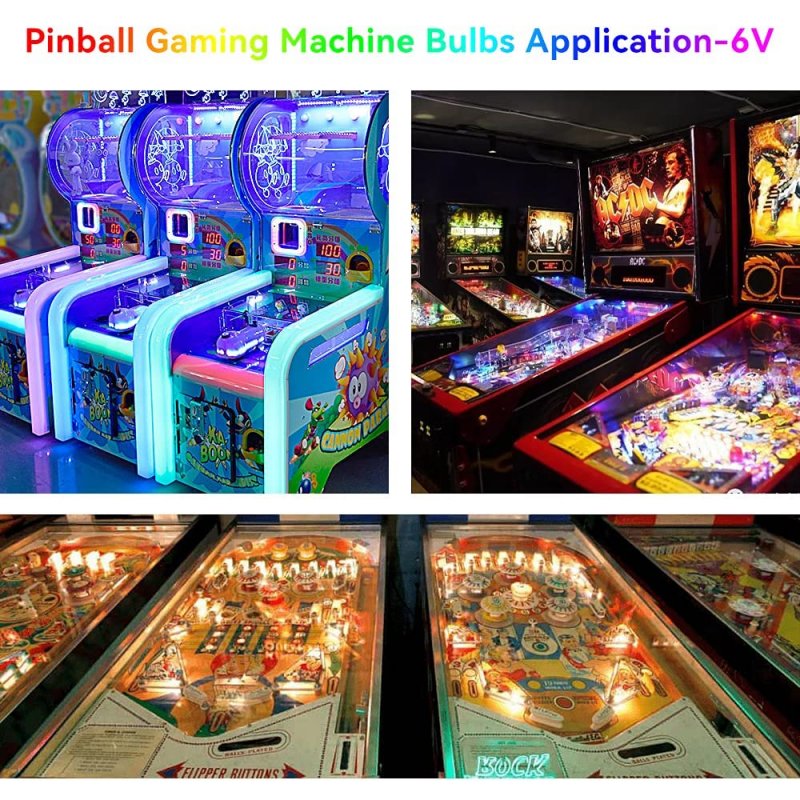 Everbright Coins Display Bulb Pachinko Game Machine T11 756 1893 1847 Ba9s Led Replacement For Pinball Light Toy Car Lamp