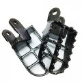 Hongk- Gray Motocross Mx Foot Pegs Compatible With 1997-2007 Kawasaki Klx300r 1993-1995 Klx650 B01c0sr88g
