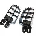 Hongk- Gray Motocross Mx Foot Pegs Compatible With 1997-2007 Kawasaki Klx300r 1993-1995 Klx650 B01c0sr88g