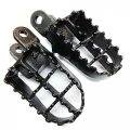 Hongk- Gray Motocross Mx Foot Pegs Compatible With 1997-2007 Kawasaki Klx300r 1993-1995 Klx650 B01c0sr88g