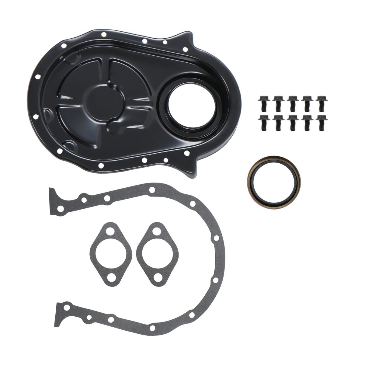 Timing Chain Cover Gaskets And Bolts Kit Replacement For Big Block Bbc Engine 396 402 427 454 1966-1990