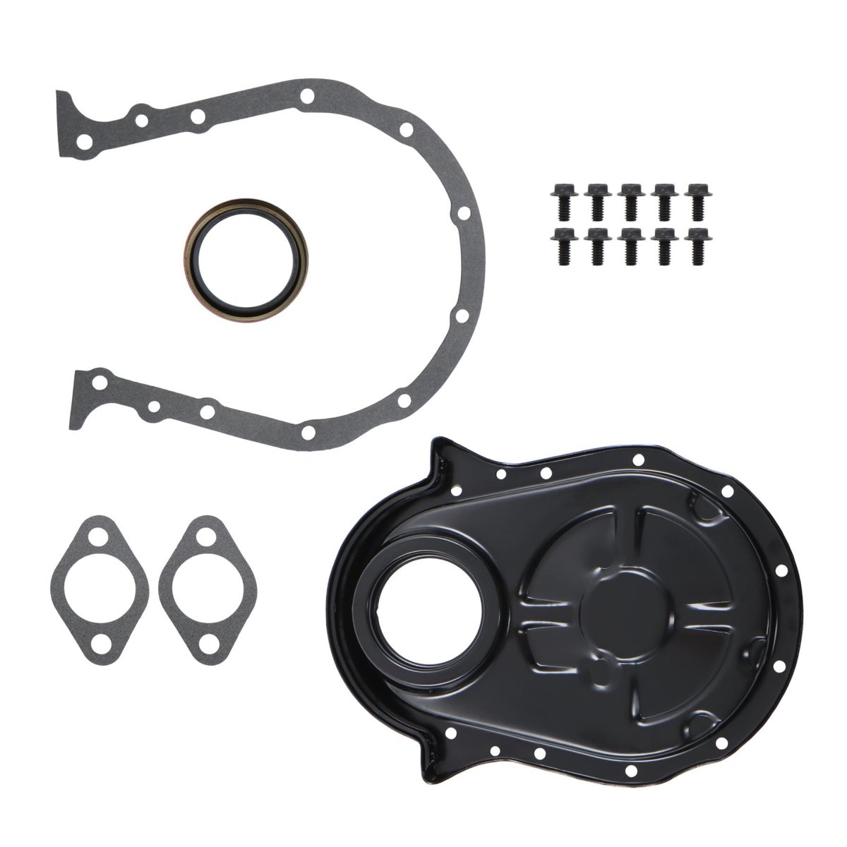 Timing Chain Cover Gaskets And Bolts Kit Replacement For Big Block Bbc Engine 396 402 427 454 1966-1990