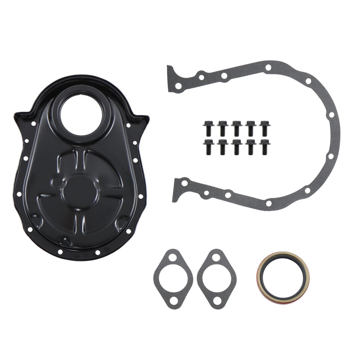 Timing Chain Cover Gaskets And Bolts Kit Replacement For Big Block Bbc Engine 396 402 427 454 1966-1990