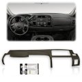 Tpe Half Dash Cover For Chevy Silverado Ls Lt Wt 2007-2013 Fit Gmc Sierra Sl Sle Only Covers Front Portion Of Not Ltz Denali 
