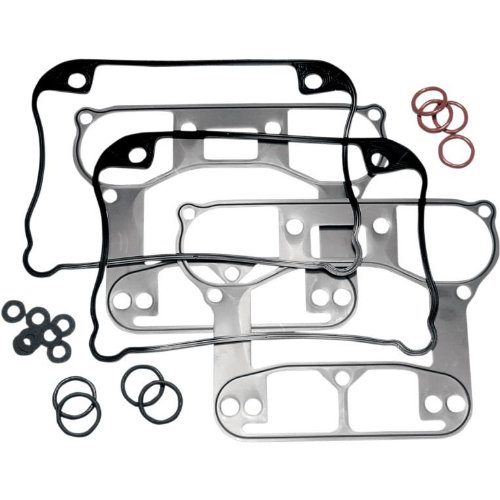 C9155 Rocker Box Gasket Kit Black Powersports Vehicle Part