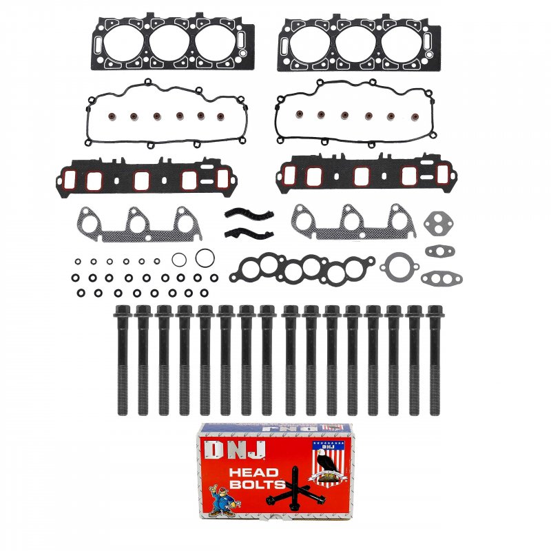Dnj Hgb4142 Cylinder Head Gasket Set With Bolt Kit For 1991-1995 Ford Ranger 3 0l 2986cc 182cid V6 Ohv