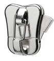 Zipper Pro Picture Hanging Security Hooks For Perlon Cords Steel Cables Or Wires Chrome Alloy 20 Pack Model Ha30530 