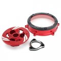Engine Clutch Cover Clear Racing Clutchs Covers Spring Retainer Pressure Plate Kit For 1199 1299 959 Panigale R S Abs Black 