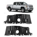 Front Bumper Bracket For 2014-2015 Chevy Chevrolet Silverado 1500 Replace 23201882 23201881 Gm1033118 Gm1032118 Retainer 