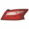 Passenger Side Outer Tail Light Assembly For Nissan Altima Sedan 2016 2017 Capa Certified Ni2805106 26550-9hs0a 