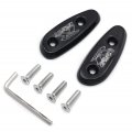 Hongk- Mirror Block Off Base Plates Compatible With Suzuki Gsxr 600 750 1000 Gsx-r 2001-2004 Black B01bw4n0oa