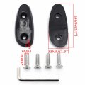 Hongk- Mirror Block Off Base Plates Compatible With Suzuki Gsxr 600 750 1000 Gsx-r 2001-2004 Black B01bw4n0oa