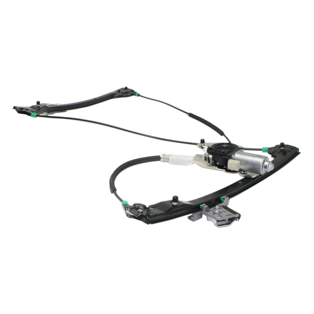 Window Motor And Regulator Front Driver Side For Bmw 325xi 330xi 2002 2003 2004 2005 2 Pin Power Replacement Bm1350131