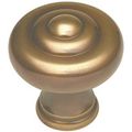 Lot Of 20 Sherwood Antique Brass Gold 1 4 Solid Cabinet Knob Pulls A103 Belwith 