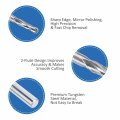 Hqmaster Cnc Router Bits Spiral Upcut Milling Cutter Cutting Roughing Engraving Tool Set Tungsten Steel 22mm Cel 45mm Oal For