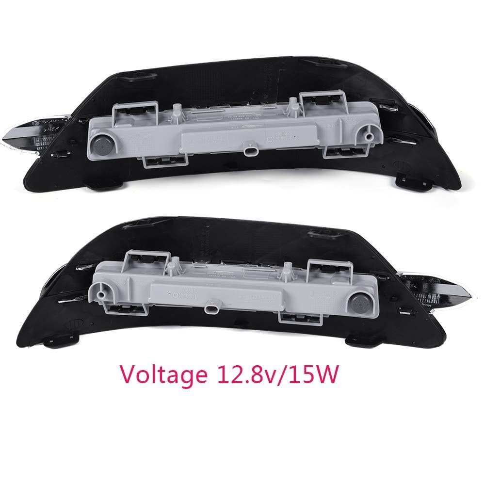 Front Bumper Grille Radiator Gloss Grid Grill For Buick Envision 2015 2016 2017 Chrome And Black Plastic Grilles 2 Piece Set