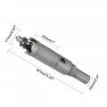 Uxcell 17mm Carbide Hole Cutter Tct Saws For 2mm Stainless Steel Sheet Metal