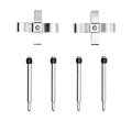 Disc Brake Hardware Set For Mercedes Benz Clk430 1999 Front Position Alx Pau Df 340 63036 Cla7 Standard Style Black Plastic 