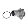 Coolant Thermostat Housing For Ford Crown Victoria 1992 1998 Metal Natural 45 Degrees Neck Angle 1 438 In Outside Diameter 