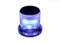 Solar Warning Light Waterproof Dock Lighting Blue Led Flashing 360 Degree 