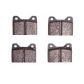 Disc Brake Pads For Ferrari Testarossa 1990 1991 5000 Advanced Series Low Metallic Material 2 32 Inner Height And 3 00 In Width 