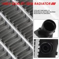 Auto Dynasty Dpi 2400 Factory Style 1-row Cooling Radiator Compatible With Volvo S40 V40 At 00-04 Aluminum Core