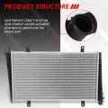Auto Dynasty Dpi 2400 Factory Style 1-row Cooling Radiator Compatible With Volvo S40 V40 At 00-04 Aluminum Core
