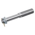 2 Sets Trailer Axle Bt8 Round Spindle With L44643 Bearings And Fastening Accessories 