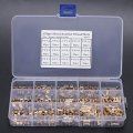 450pcs Insert Nut Brass High Hardness Corrosion Resistant Knurled Injection Threaded Kit Duo Er